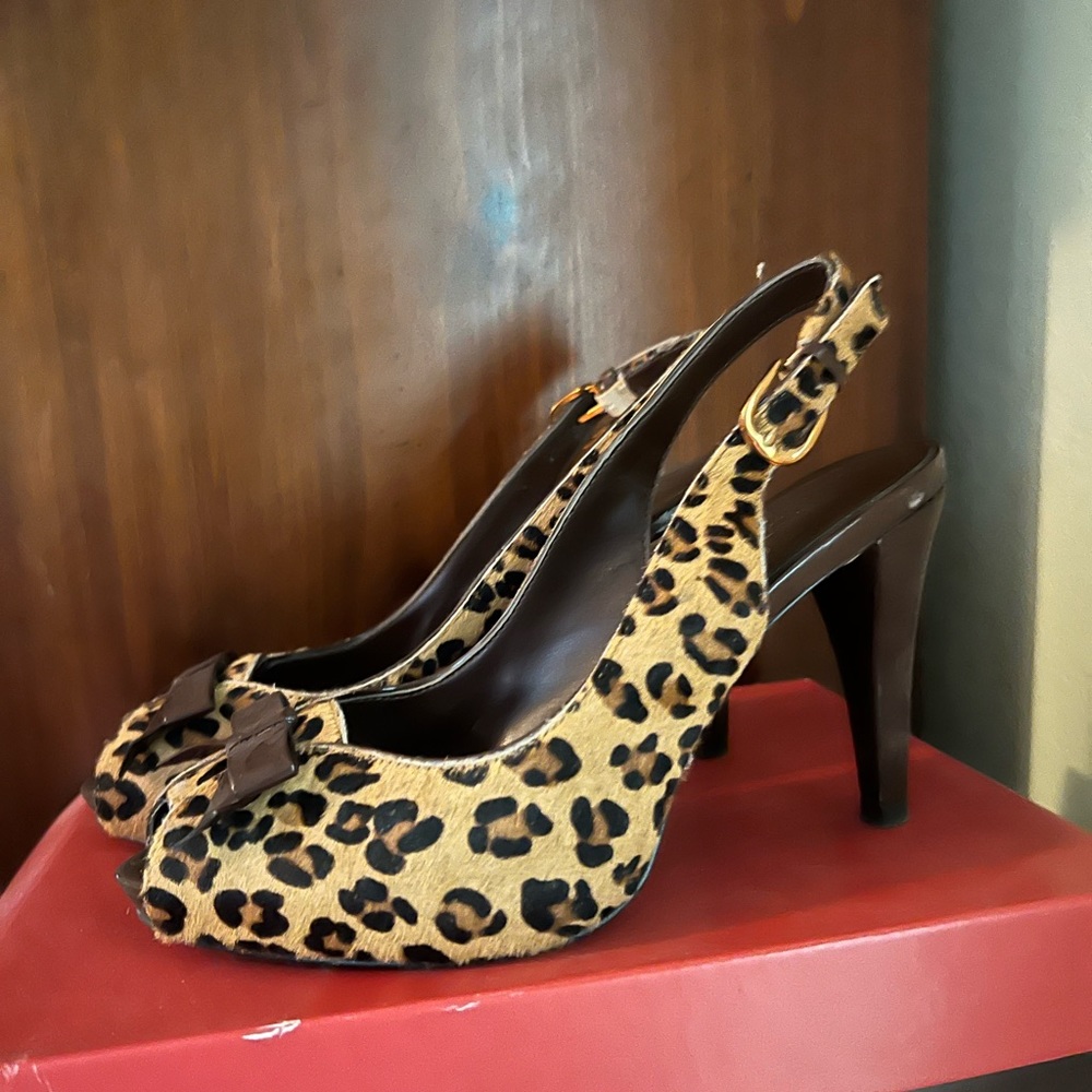 Leopard heels…great condition.